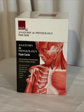 Scientific Publishing Anatomy & Physiology Flash Cards -